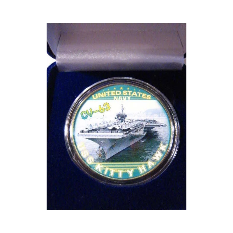 US NAVY - USS KITTY HAWK - CV-63 - Challenge