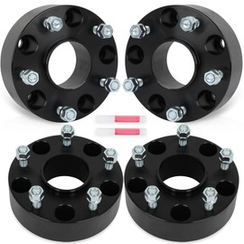 SCITOO 4Pcs 2 inch Wheel Spacers 5x5.5 Bore 77.8mm Studs 1/2" 5 Lug Wheel Adapters Spacers Fit for Dodge D150 Ram 1500