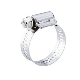BREEZE 62032 Stainless Steel Hose Band, Universal Tightening Diameter 1.6 - 2.5 inches (40 - 64 mm)