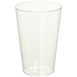 Clear Plastic Tumblers (Pack of 20) - 12 Oz. | Chic Design, Perfect Drinkware For Weddings, Parties, Events, Special Occasions, Everyday Use, & More