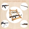Wooden Gun Display Rack，Solid wood gun storage,Gun Rack Storage Display，Rifle