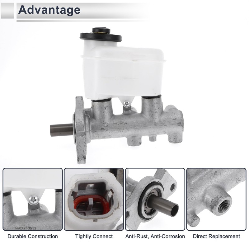 RATCHROLL Engine Compartment Brake Master Cylinder for Toyota Sequoia 2001-2007