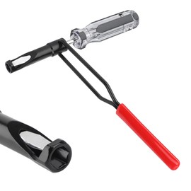 10mm Valve Adjustment Tool Jam Nut,Slotted Valve Adjusting Stud,Valve Grinding&Lapping Tool Compatible with Honda, Toyota,Nissan and Other Japanese Auto Vehicle Engine