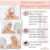 Magnetic Eyelashes False Lashes Natural Look No Glue Needed.