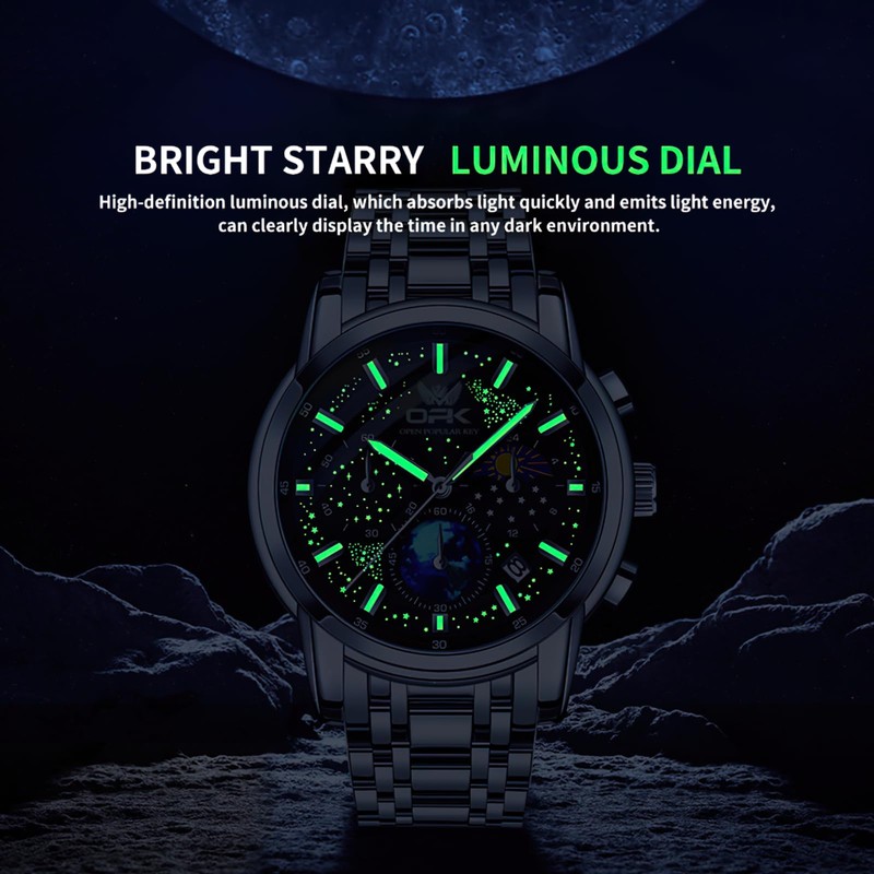 Basfur Watch Bas-Mon-Ho-022-01, Green, Modern