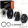 A-Premium Air Conditioner AC Compressor Clutch Kit Compatible with Volvo