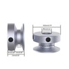 CHANCS 20mm Single Groove Pulley 8mm Fixed Bore Pulley for