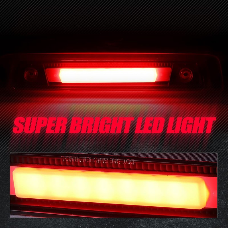 Auto Dynasty 3D LED Bar Black Housing 3rd Third Rear