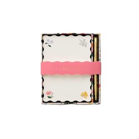 RIFLE PAPER CO. Dahlia - Juego de escritura de notas, toma notas con estilo, recordatorios diarios o uso en ocasiones especiales, añade una pizca de p