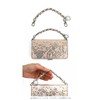 Salon de Alphard Smartphone Strap, Wrist Strap, Short Chain, Leather,