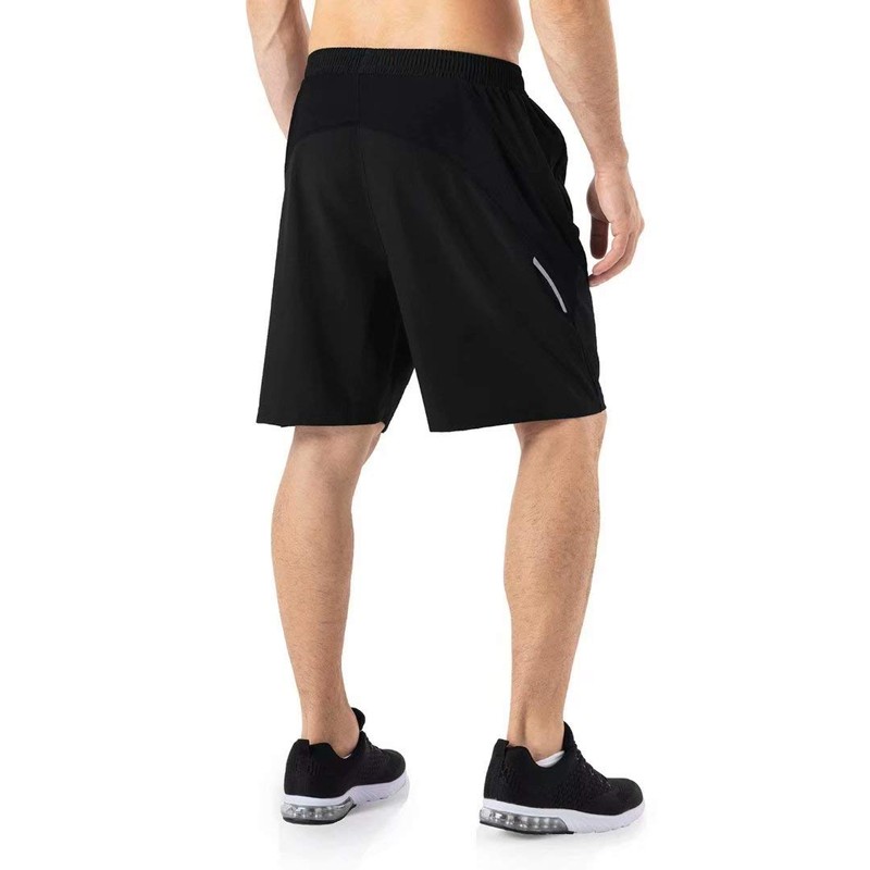 Men's Sports Shorts, Quick-Drying Sports Shorts, Lightweight with Zip Pockets