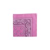 Macahel Cotton Paisley Design Bandana (Pink)