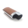 Lucklybestseller Metal Leather Lighter Case Cover Holder for Bic Mini