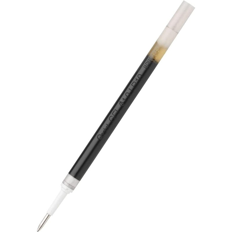 Pentel LR10 Energel Pen Refills - 1.0mm Ball - Metal