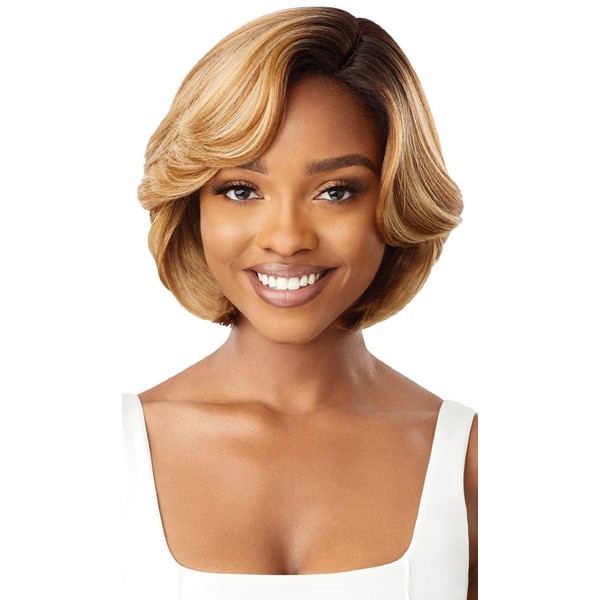 WIGPOP Outre Synthetic Full Wig - TINAYE (DR4/HNGD)