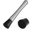 CTForest Bar Muddler, Cocktail, Stainless Steel Cocktail Muddler, Suitable for