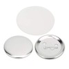 Badge Making Parts, 100 Sets 56mm/2.2inch Blank Badge Pin Button