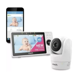 VTech 5" Smart WiFi 1080p Pan and Tilt Monitor