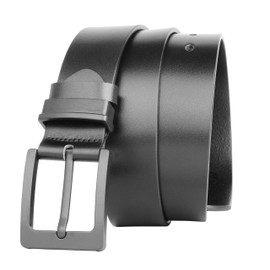 Glamicci Men's Leather Belt, Italian Hide Top Grade Leather | Anti-Scratch Buckle | Belts For Jeans, Casual & Work Wear- 1.5"/ 38mm width