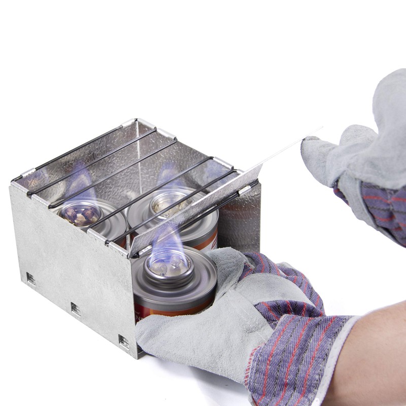New & Improved! Emergency Cooking Fuel Storage Set with Stove,