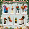 GW Box 8 Pcs Christmas Village People Figurines