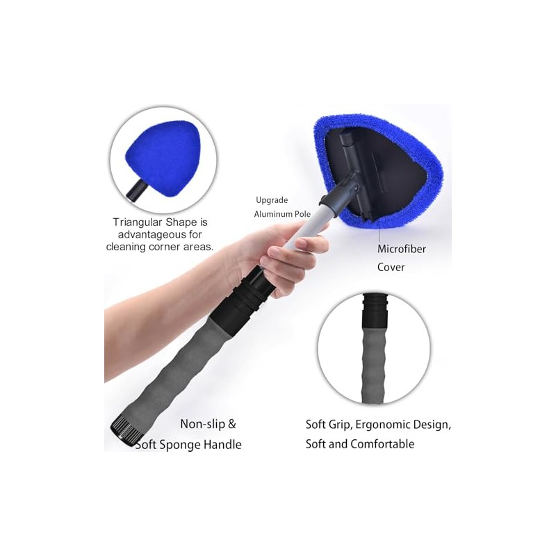desin Windshield Cleaning Tool, Car Window Cleaner Windshield Cleaner with