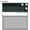 SunnyRoyal 5' x 69' Green Privacy Fence Screen Heavy Duty