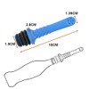 Portable Travel Bidet Sprayer, 10cm Length, Blue and Mint Green,