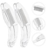 Baluue 3sets Eyebrow Comb Lash Comb Beauty Tool Metal Teeth