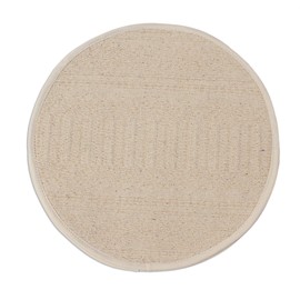 NOVICA Artisan Handmade Cotton Tortilla Warmer Unbleached Ivory Mexico Tableware Serveware 'Handloomed Textures'