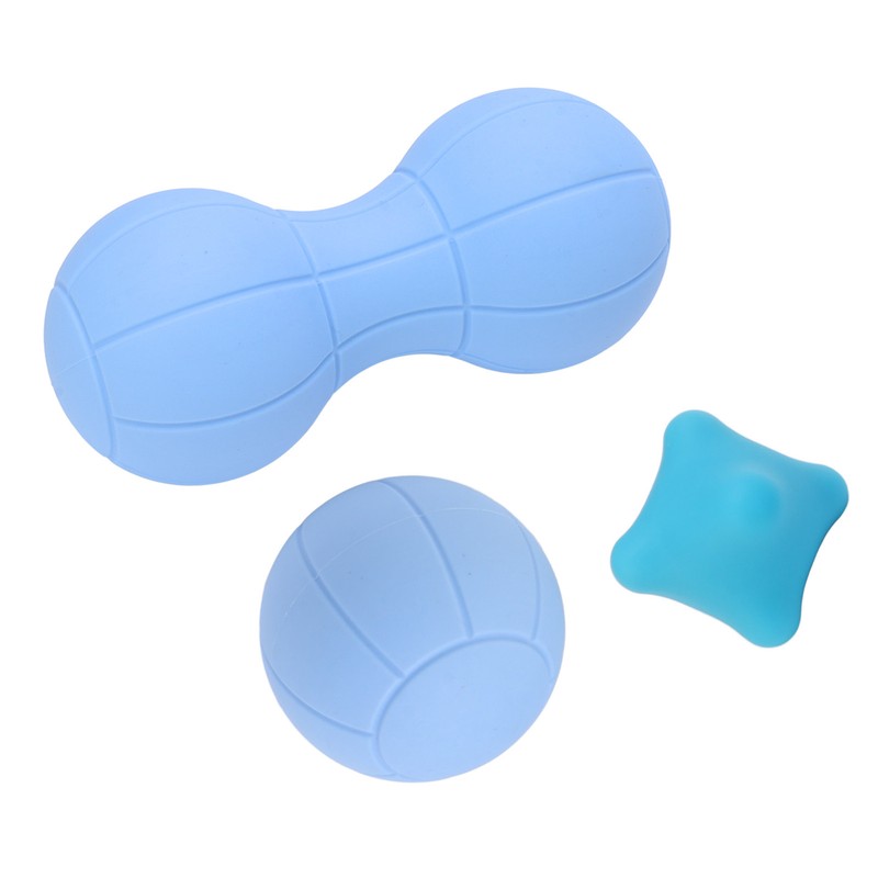 Massage Ball Set 3 Different Silicone Massage Balls for Deep