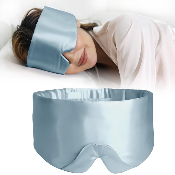 ZIMASILK 100% 22 Momme Mulberry Silk Sleep Mask - Full