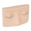 Eyelash Mannequin Head Practice Realistic Half Face Makeup Head Training