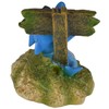 Supa No Fishing Sign, Shark Aquarium/Fish Tank Ornament, Realistic Detail,