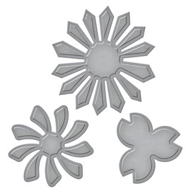 Spellbinders Shapeabilities Dies Pinwheel Posies