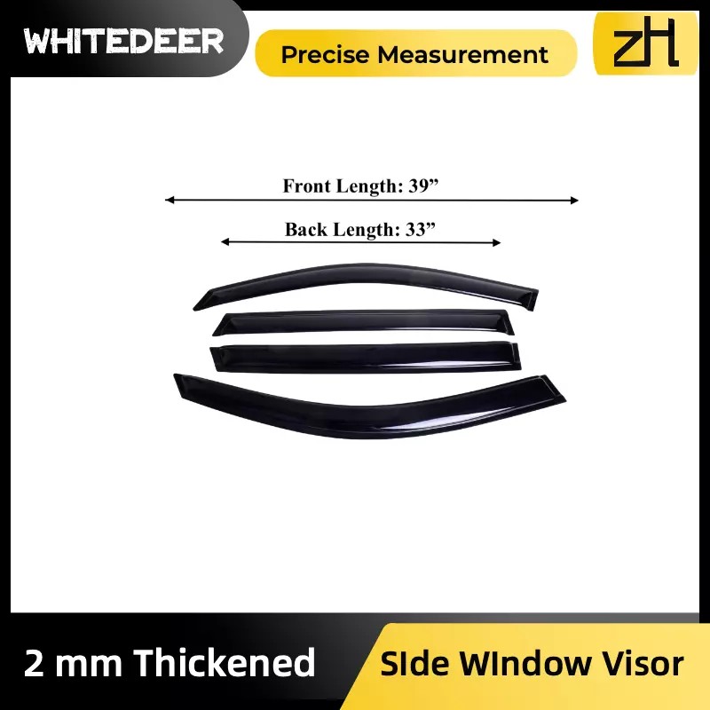 ZH Fits Volkswagen VW TAOS 2022 Side Window Visor Sun