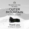 Outer Mountain Snow Goggles - Black Lenses