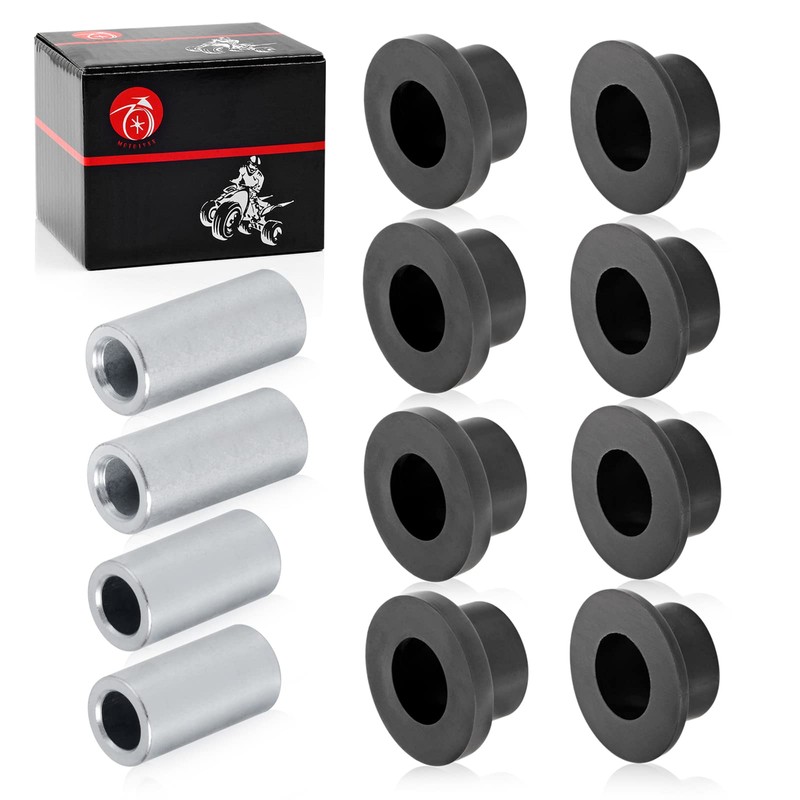 Rear Shock Absorber Bushings Sleeve Kit 8Pcs For Polaris Ranger