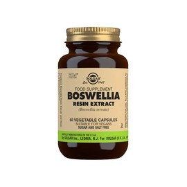Solgar Boswellia Resin Extract Vegetable Capsules - Pack of 60 - Frankincense, Premium botanical extract - Anti-Inflammatory, Supports Joint Health - Vegan
