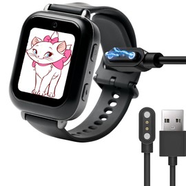 Compatible with Bark Watch Charger, Magnetic Replacement Charger Compatible for Bark Watch 1.5 Inches (Black)