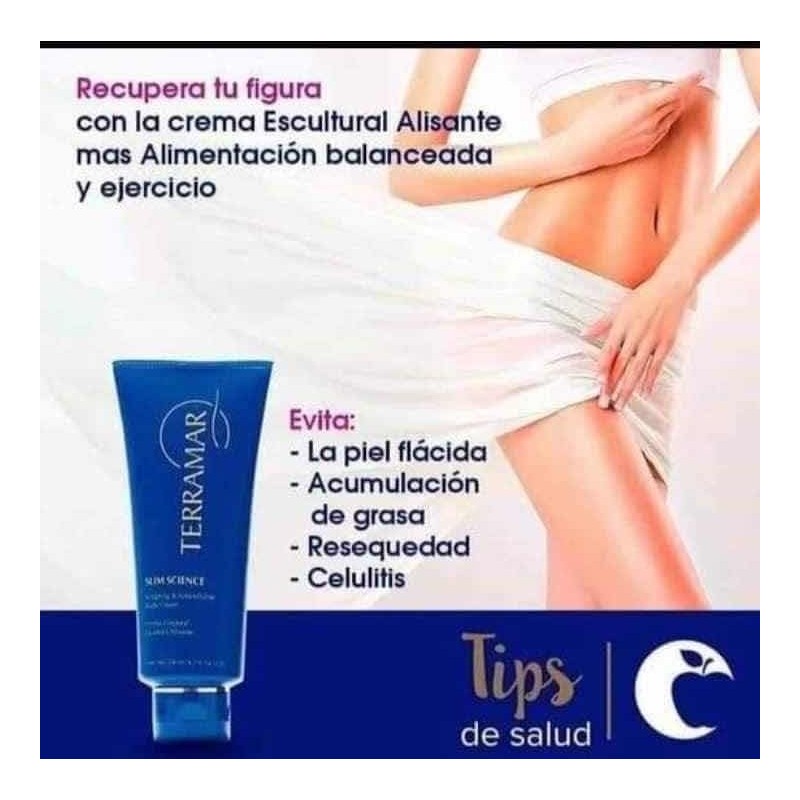 Set Reductor Terramar Gel Corporal Nocturno +crema Alisante