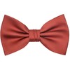 OCIA Mens Pre-tied Solid Bowtie Adjustable Formal Tuxedo Bow Tie