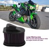 Motorcycle Air Filter High Flow Washable Reusable Wearproof Replacement for