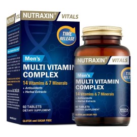Nutraxin Multivitamínico Y Mineral Para Hombres 60 Tabletas
