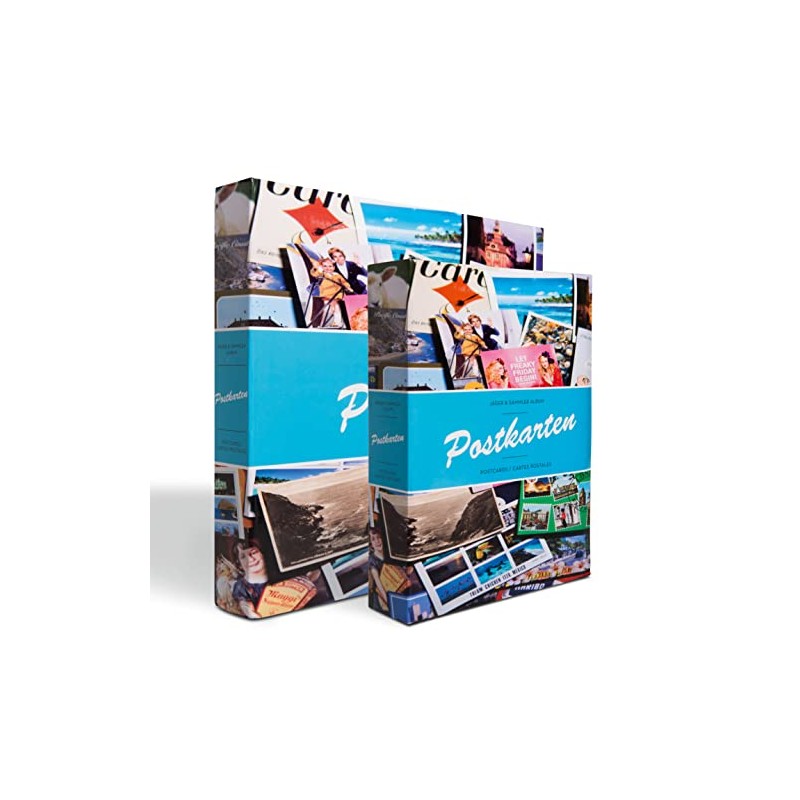 Album POSTKARTEN for 200 postcards, with 50 bound sheets
