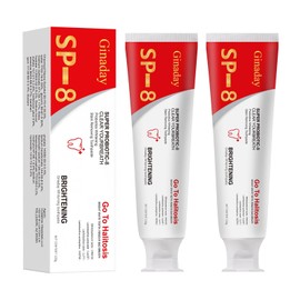 2 Pcs SP-8 Probiotic Toothpaste, Deep Cleaning Care Fresh Breath with Probiotic Oalance Oral Microbiot SP-8 Ultra Whitening Toothpaste.