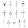 ChicSilver Skull Necklace Men's Sterling Silver 925 Hypoallergenic Women's Pendant