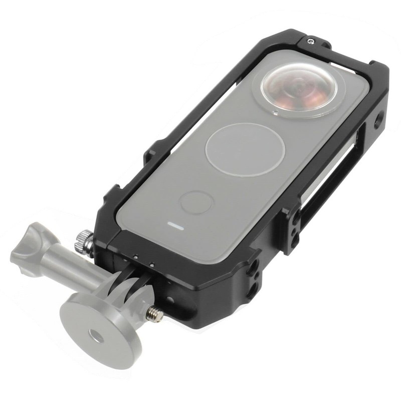 Black Protective Cage Frame Mount Accessories Spare Parts for Insta360