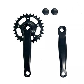 TDR Single-Speed ??152mm Crankset 28T, Crankset for Tricycle BMX Bicycle Fixed Bike