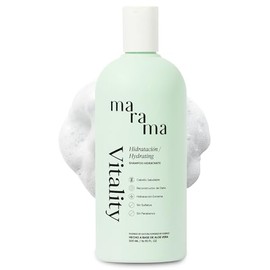MARAMA | Vitality Shampoo sin Parabenos - Aloe Vera - 500 ml | Fortalece - Tratamiento para pelo Maltratado - Suavizante | Anti Frizz Cabello | Vegano